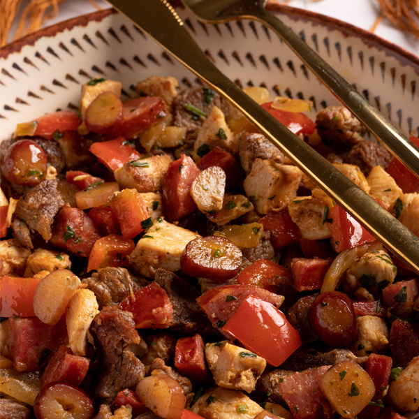 Entrevero de pinhão com aipim - Imagem 2