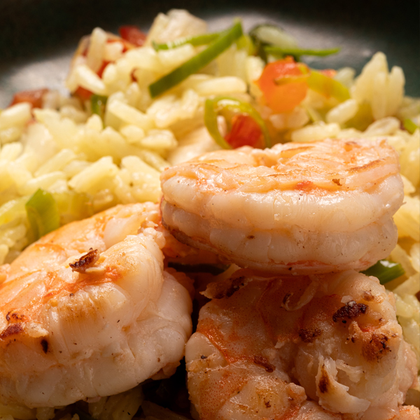 Camarão com abacaxi e arroz jasmine ao curry - Imagem 2