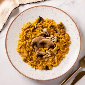 Risoto de cogumelos