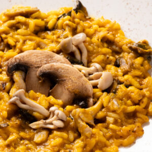 Risoto de cogumelos