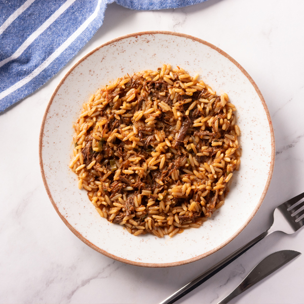 Risoto de fraldinha