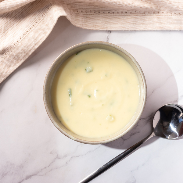 Creme de batata baroa e batata doce